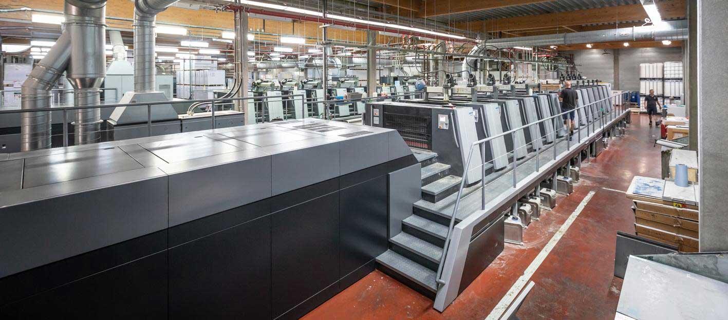 Daneels Media Group Offset drukkerij overview